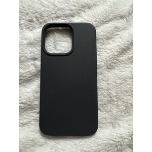iPhone 13 Pro Max Case Black Liquid Silicone Design in Paris France